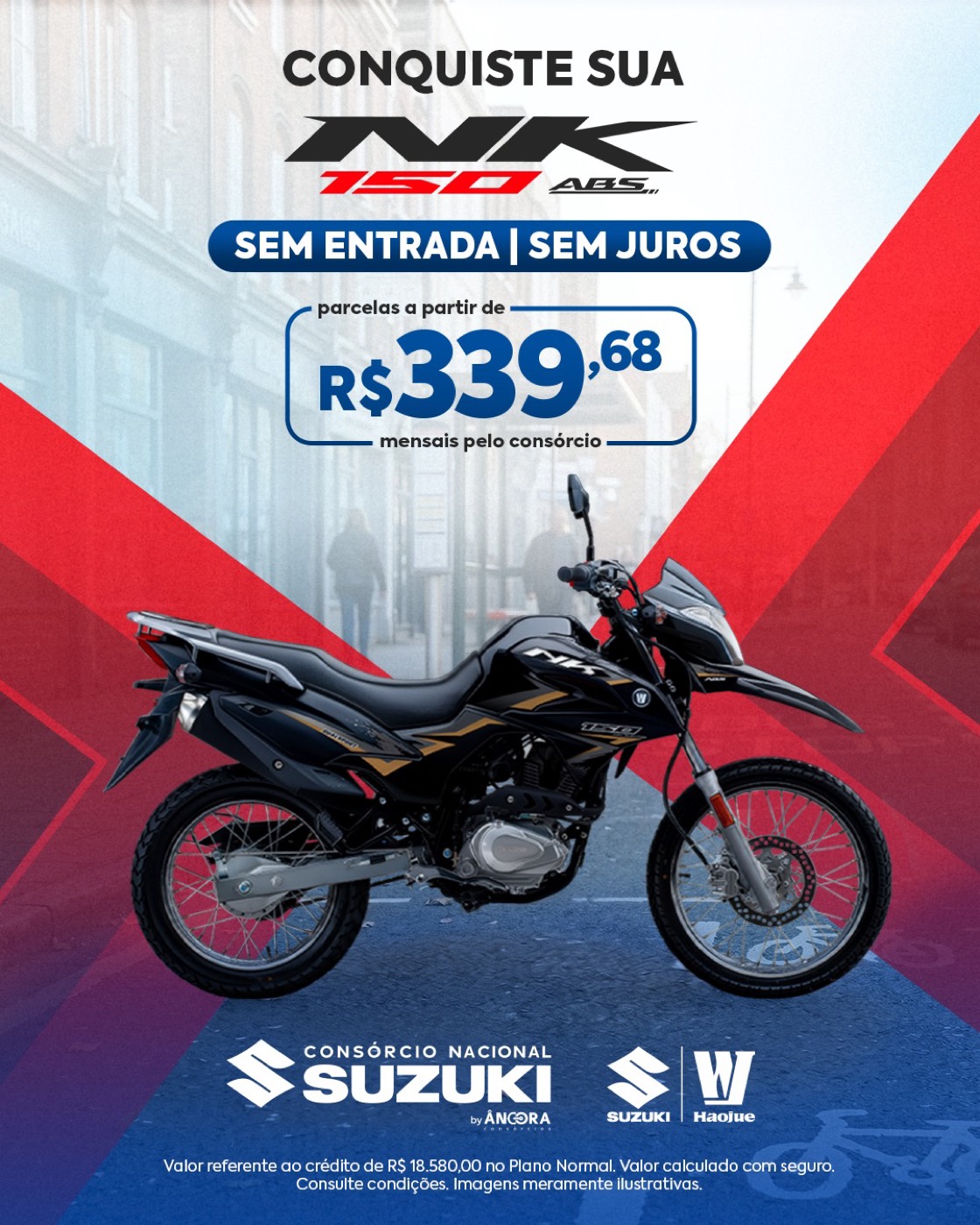 Consorcio Suzuki NK150 ABS
