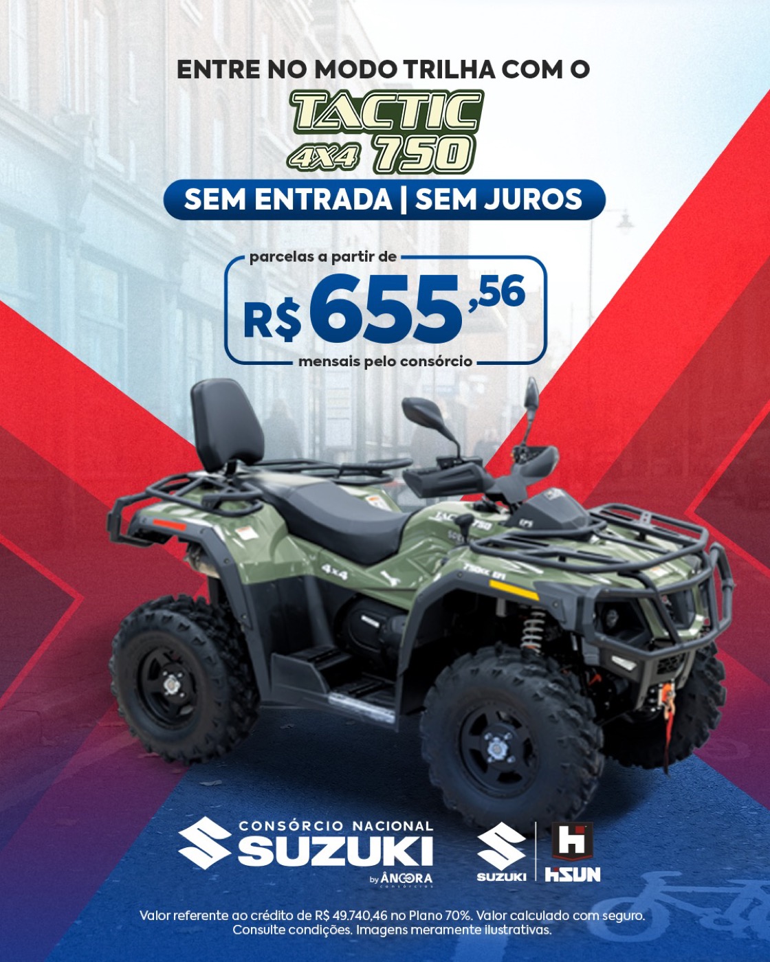 Consorcio Suzuki Tactic 4x4 750